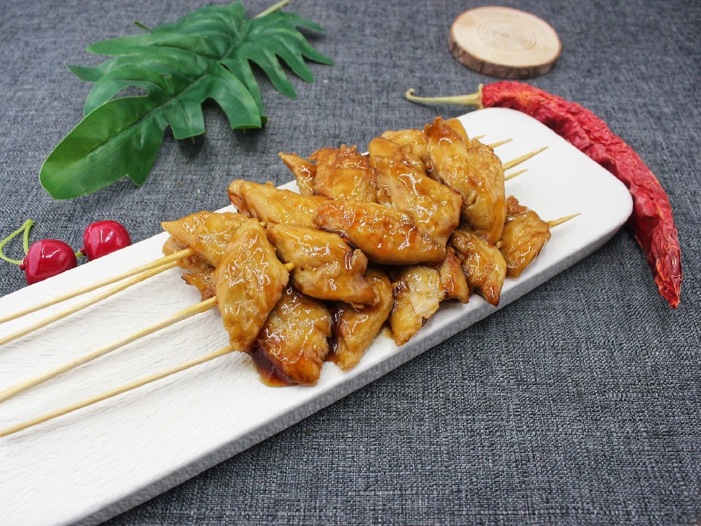 Teriyaki Vegan Chicken Skewers